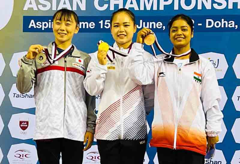 Pranati Nayak wins bronzein Asian Artistic Gymnastics | Nagaland Post