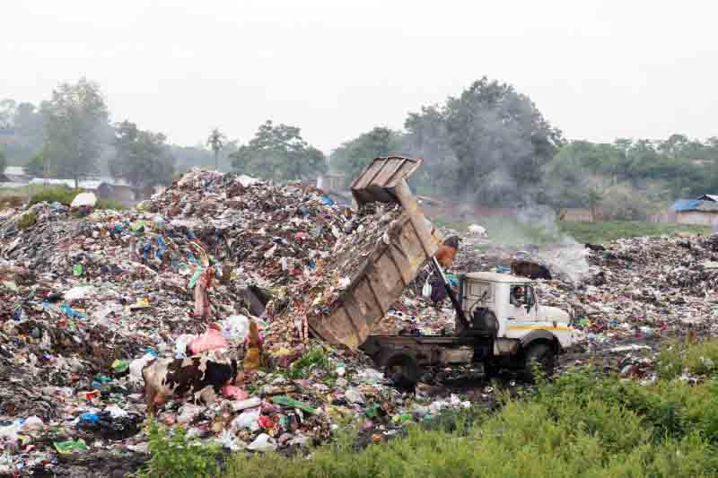 Nagaland: DMC workers strike leave piles of garbage
