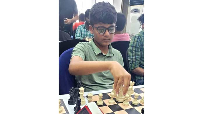 First 1st Prize at All-India Open FIDE Rating Chess Tournament
