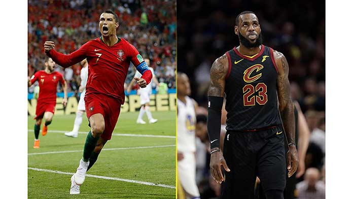 Lebron ronaldo hot sale