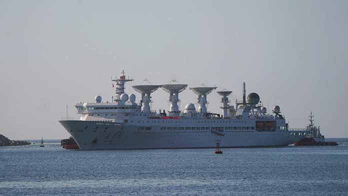 Chinese warship docks at Colombo Port | Nagaland Post