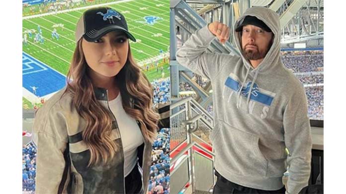 Eminem loves Detroit Lions' dominating win at Ford Field over Carolina  Panthers