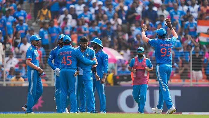 ODI WC: India beat Pakistan by 7 wickets | Nagaland Post