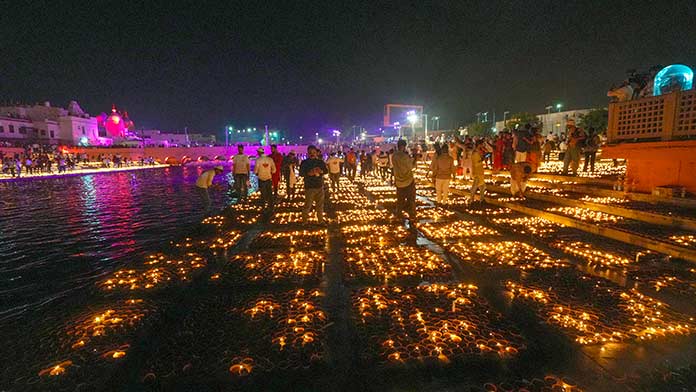 Ayodhya Sets New World Record, Lights Over 22 Lakh Diyas During ...