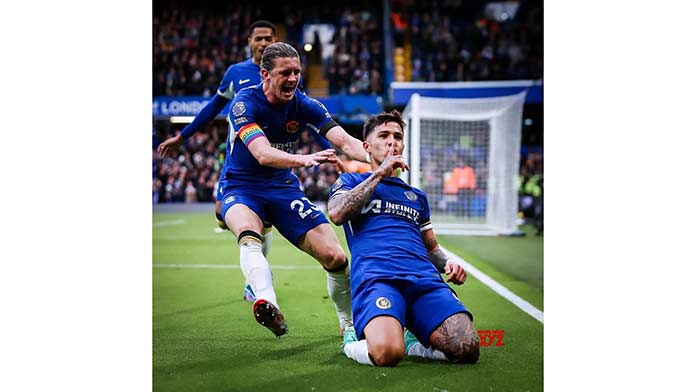 Chelsea 3-2 Brighton: 10-man Blues hold on in frantic finish to