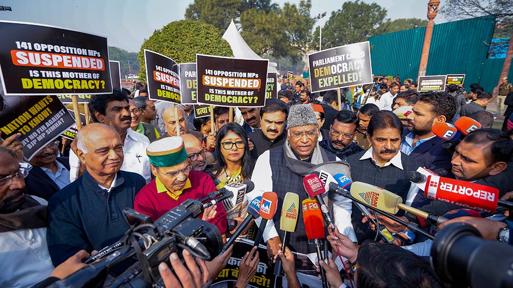 INDIA bloc gears up for protest at Jantar Mantar today