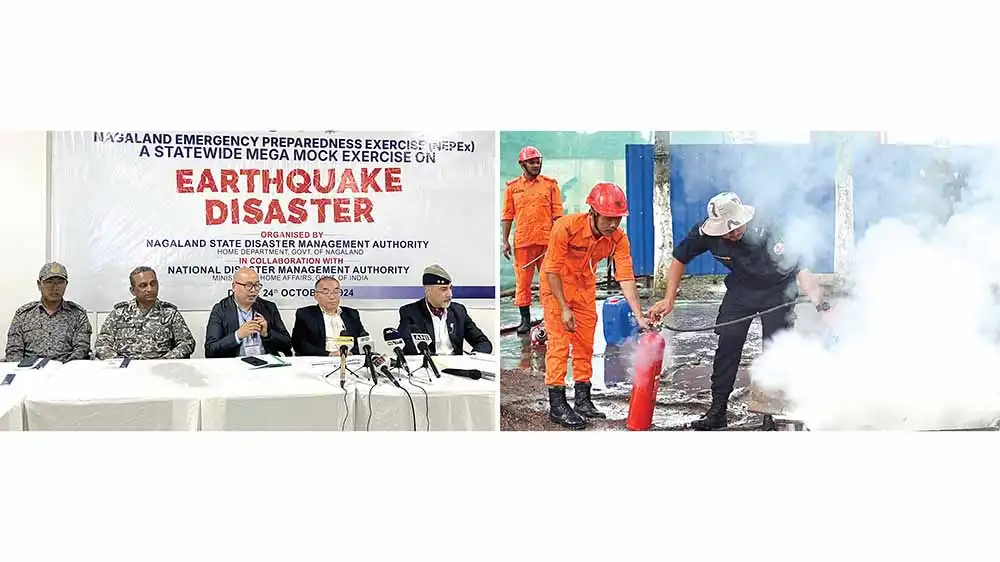 Earthquake disaster mock drill held across Nagaland Nagaland Post