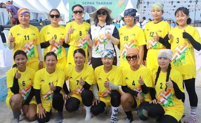 Khelo India Beach Games ‘open new doors of opportunity’ for Nagaland’s sepak takraw girls