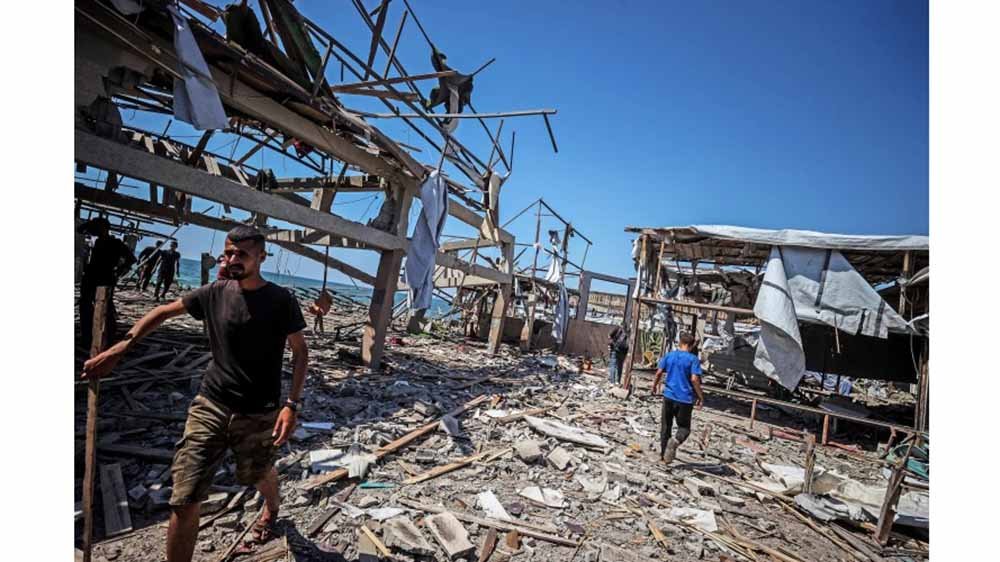74 killed as Israeli forces strike Gaza