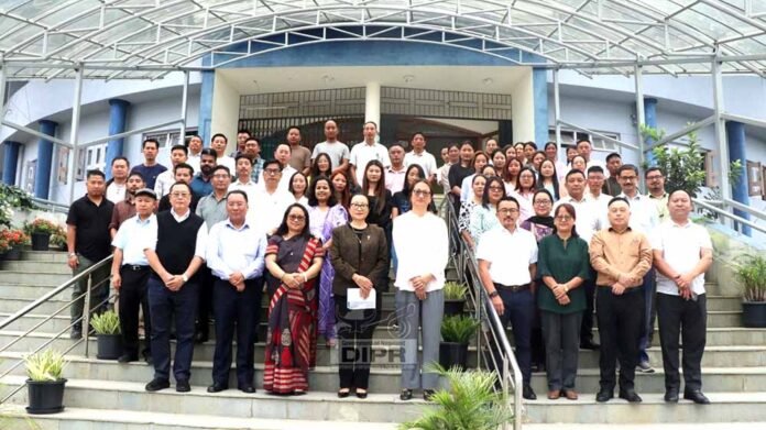 Lab technicians undergo