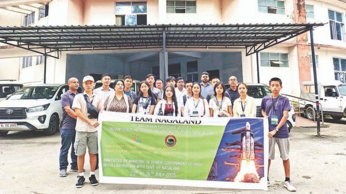 Nagaland students visit
