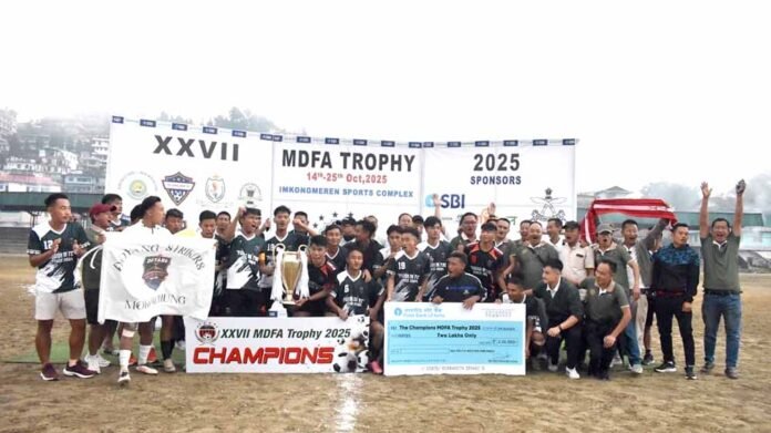 Doyang Strikers lift 27th MDFA