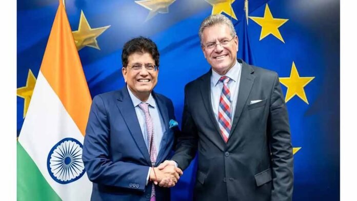 India, EU making