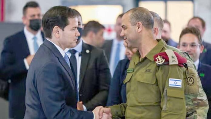 Marco Rubio tours Israel’s US-led coordination