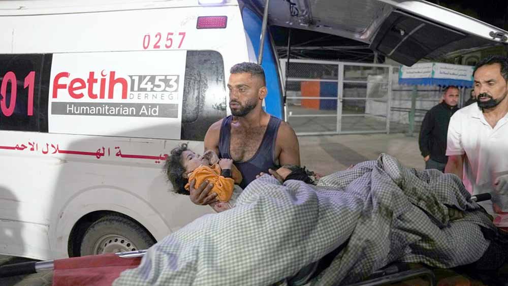 Overnight strikes by Israel in Gaza kills 104