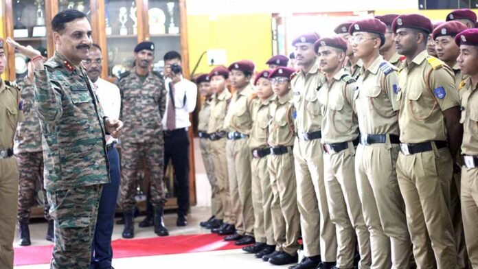 Spear Corps CoS visits Sainik