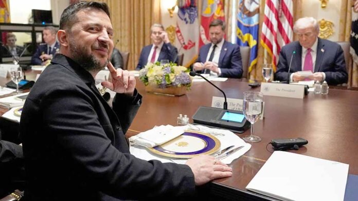 Volodymyr Zelenskyy says his meeting