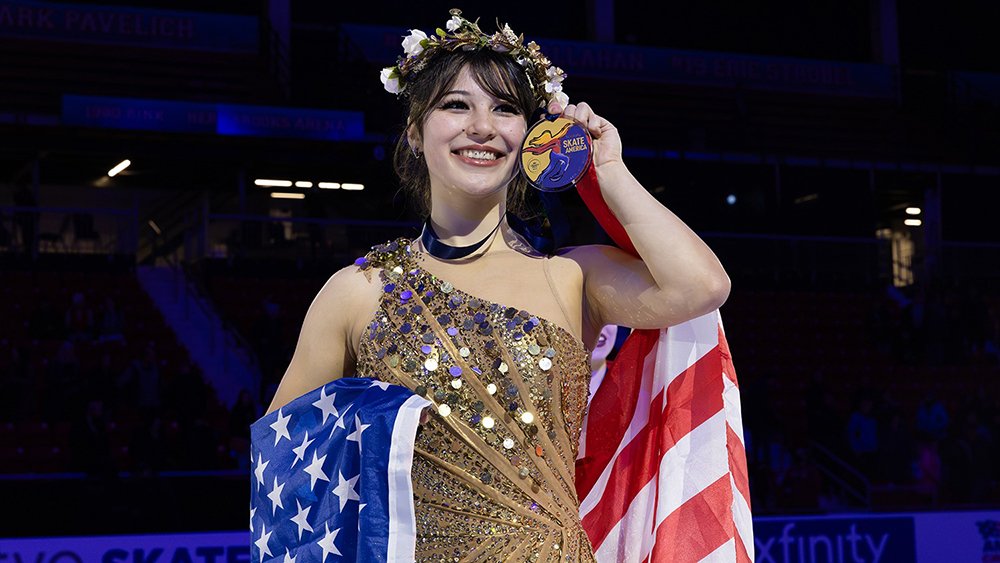 American Liu wins first Grand Prix gold at Skate America