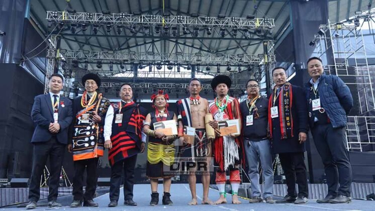 Nagaland: Blowing of horn, war cry contest held