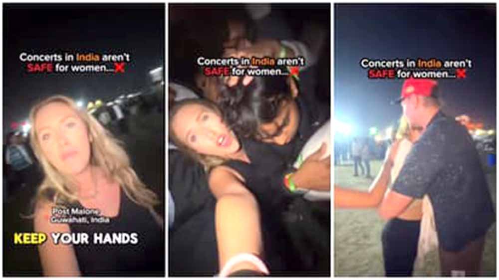 Foreigner alleges harassment at Post Malone’s concert in Guwahati