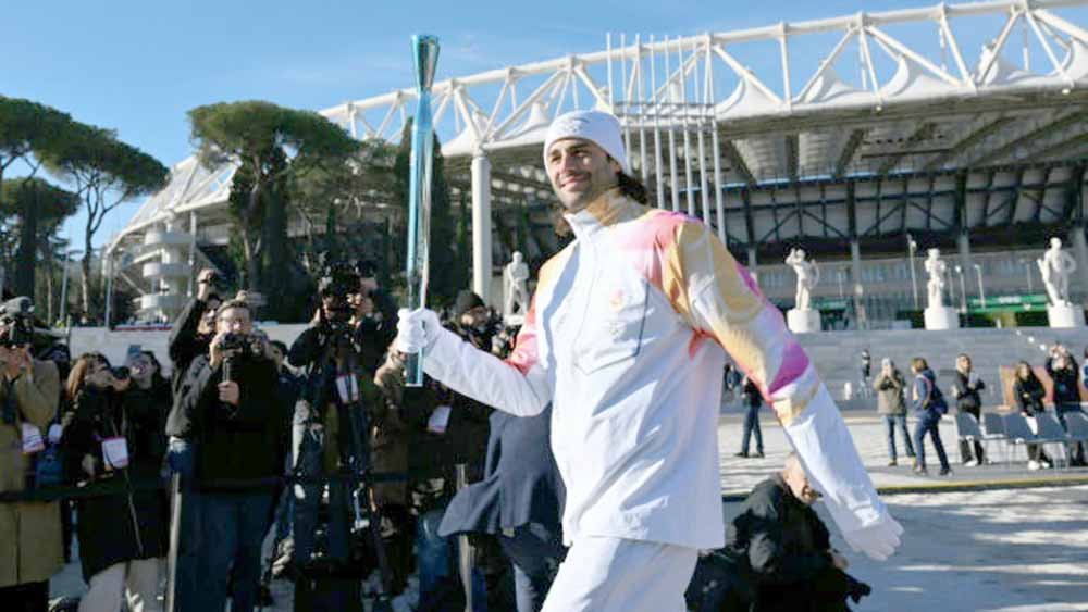 Torch relay for Winter Olympic Games 2026 starts in Rome