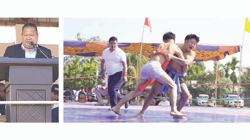 Nagaland: CCCYO holds wrestling meet at Sovima