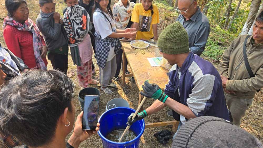 Nagaland: Mon farmers trained on natural farming