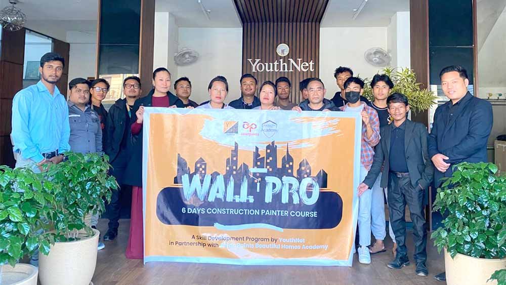 Nagaland: YouthNet conducts Wall Pro Construction course