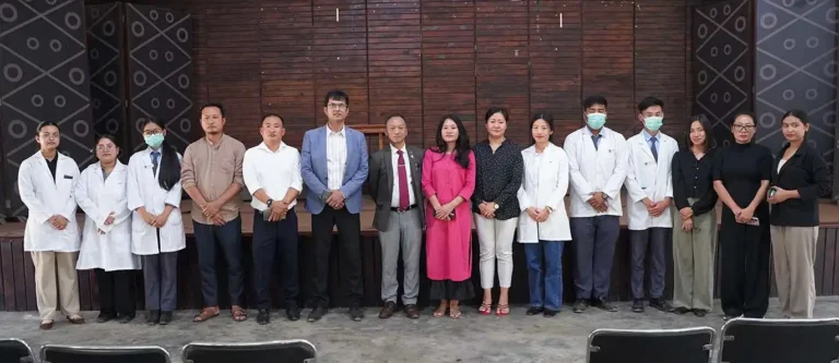 IUN conducts free health camp at Chümoukedima