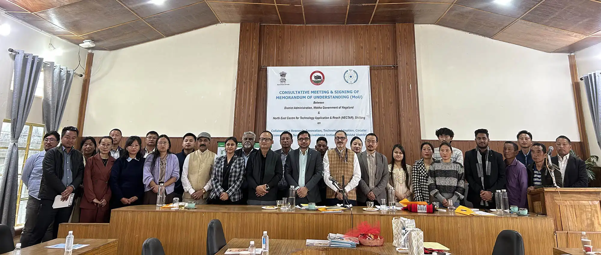 Wokha, NECTAR ink MoU for Tech growth