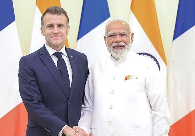 India, France elevate strategic ties