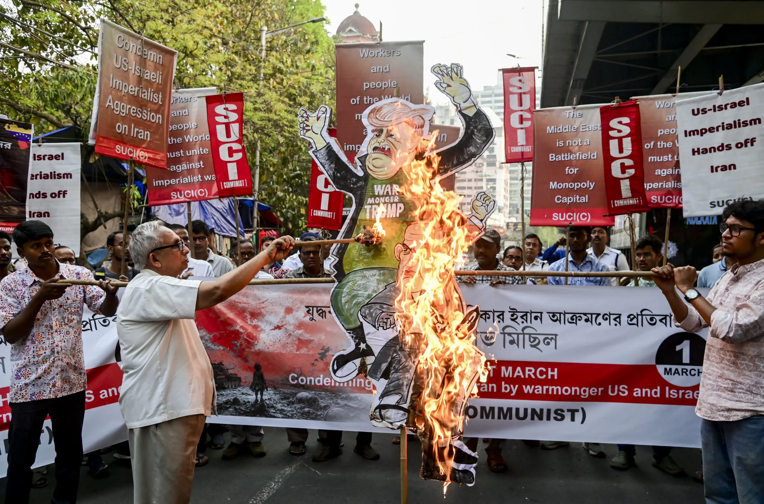 Protests across India overkilling of Iran’s Ali Khamenei