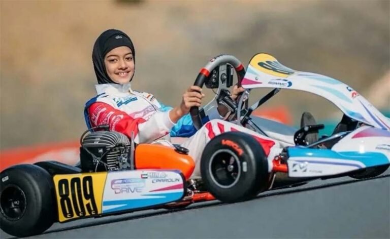 Atiqa zooms to P2 in Italy for highest finish by an Indian in WSK history