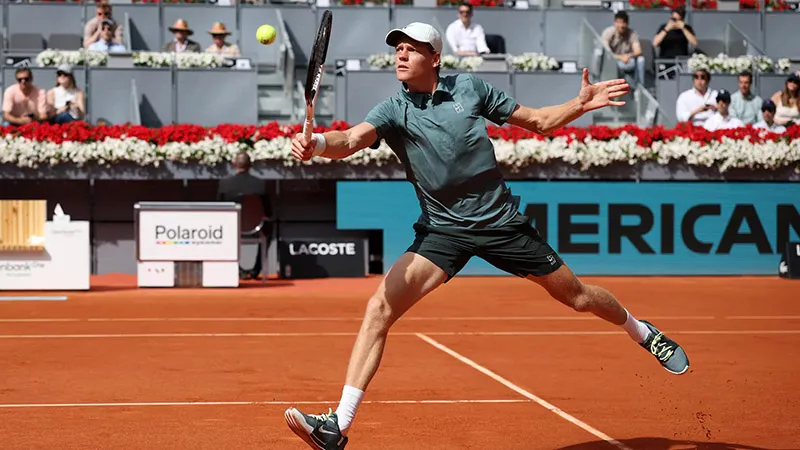 Madrid Open: Sinner outclasses Norrie to book quarterfinal spot