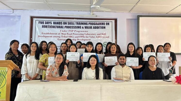 Training on horticulture processing, value addition concludes in Wokha