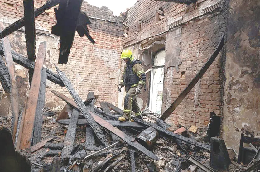 Russia unleashes another aerial barrage on Ukraine as war’s long-range strikes escalate