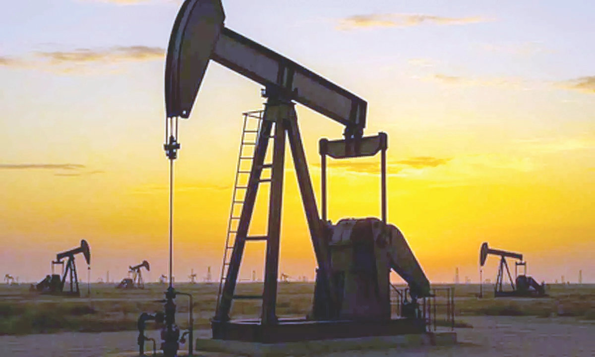 Crude oil prices decline to six‑week low
