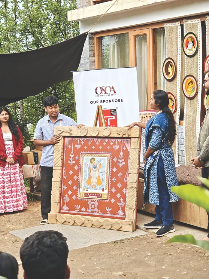 Dimapur artist represents Nagaland at National Cultural Initiative_result