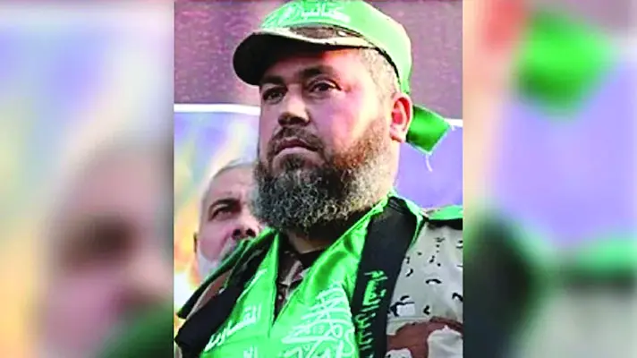 Israel says it killed leaderof Hamas’ military wing