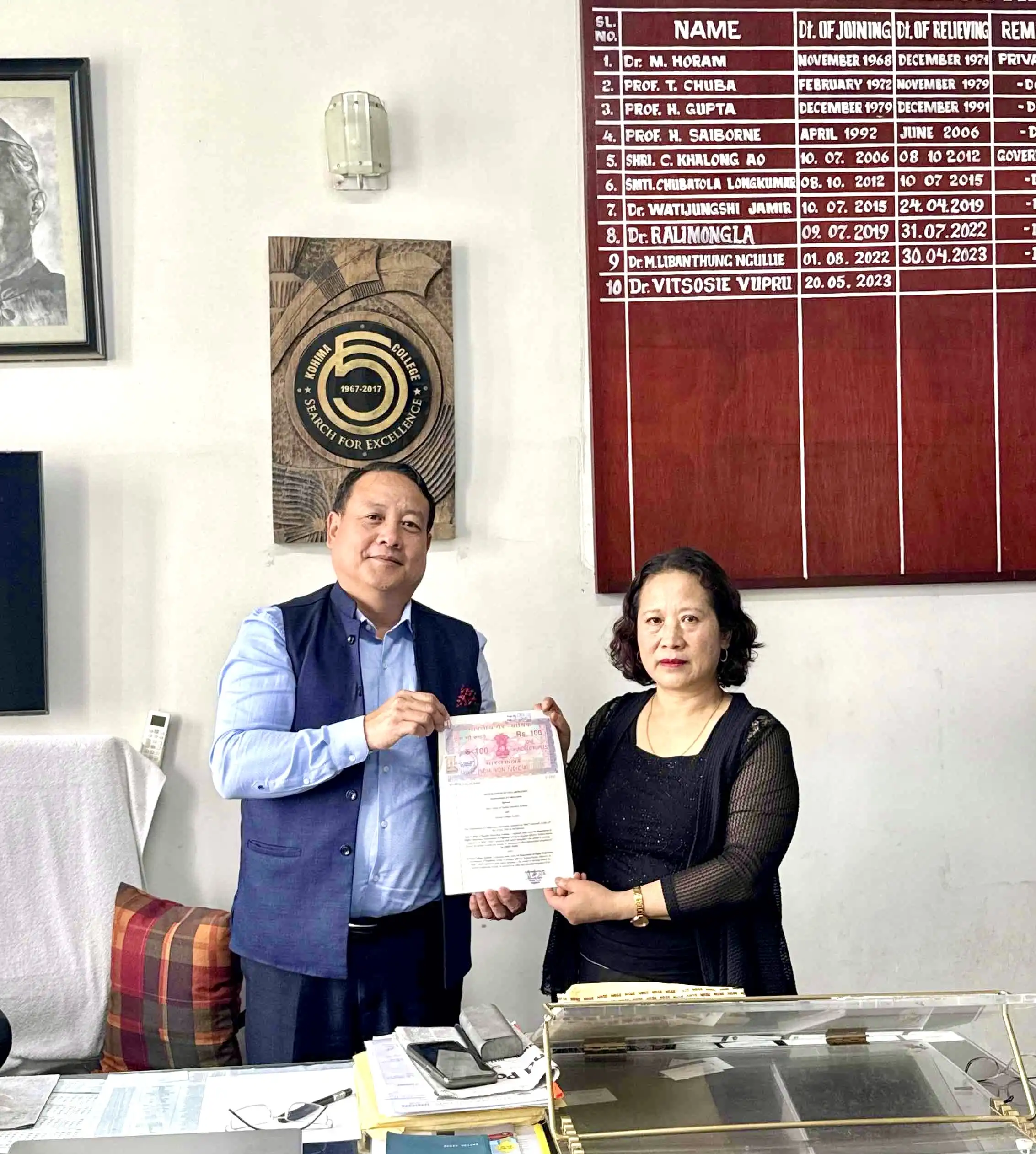Kohima College, SCTE sign MoC on teacher education
