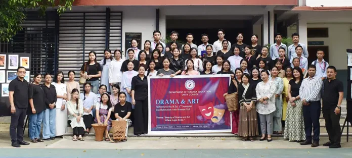 Unity college hosts drama and art exhibition on creative expression