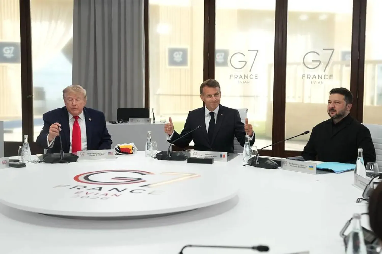 G7 leaders discuss Ukraine, Middle East