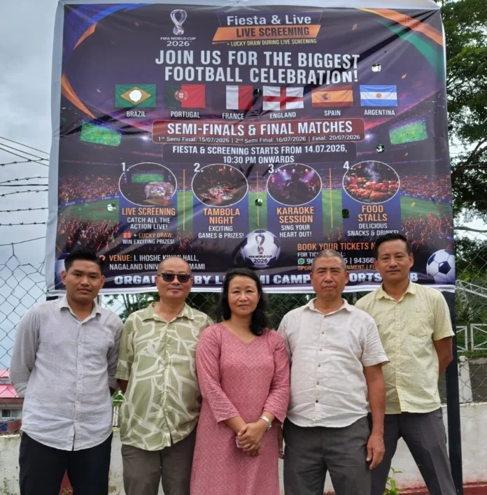 Nagaland University begins live screening