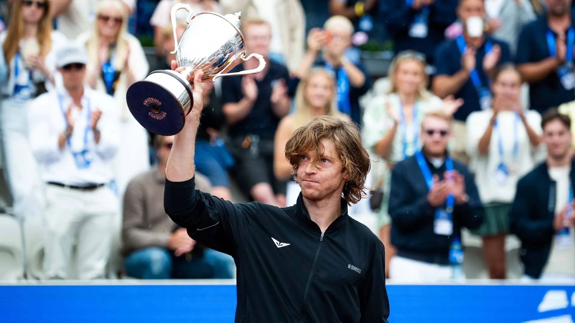 Relentless Rublev sinks Darderi to reclaim Bastad crown