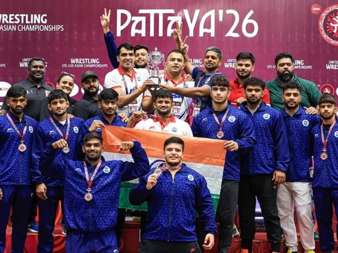 U20 Asian Wrestling _result