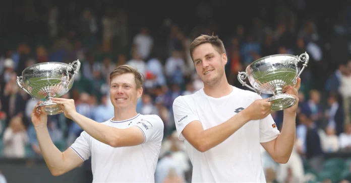 Wimbledon_ Patten-Heliovaara wins men_s doubles title to set record for winning multiple titles_result