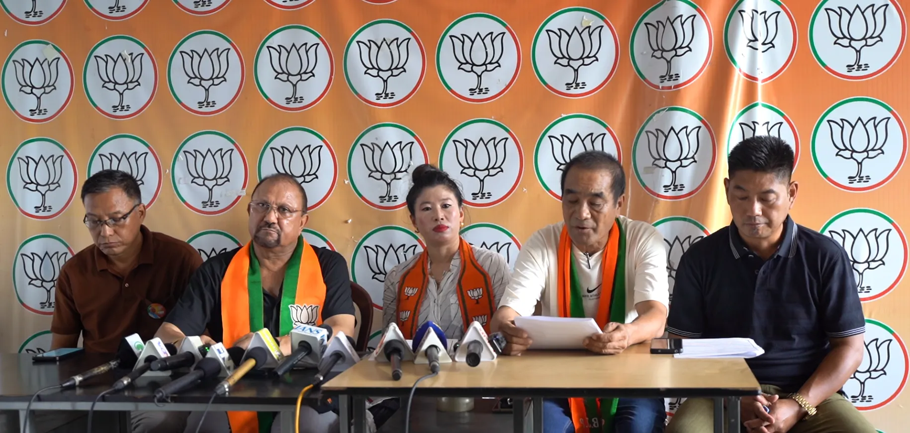 BJP Nagaland condemns Ranchi student crackdown; Basu Damani accuses Congress-JMM government of 'brutality' against peaceful protesters