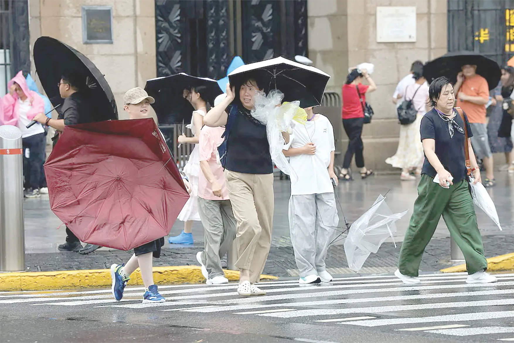 China on red alert as Typhoon Dolphin strikes