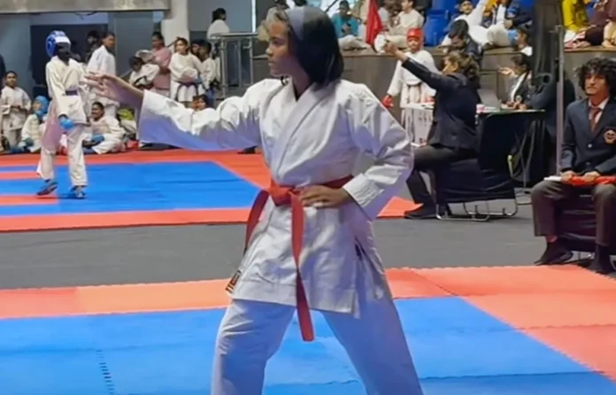 Durgapur karateka Aaleina Sen wins gold at All India Independence Cup_result