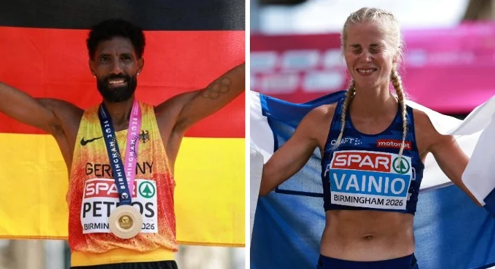 Petros wins men’s marathon European c’ships; Alisa dominates in women’s race